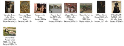 329 Painting Images by John Singer Sargent American, 1856-1925 - Tibetan Buddhist thangka, view 9