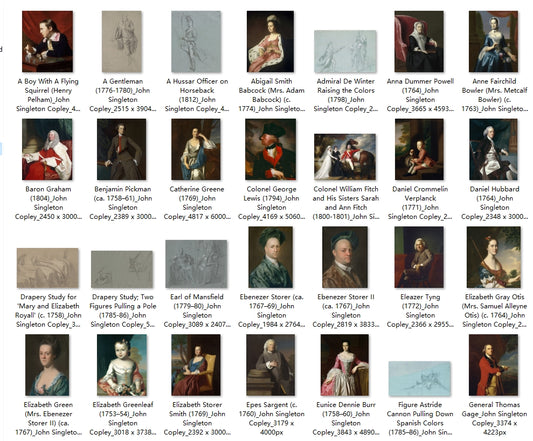 88 Painting Images by John Singleton Copley (American, 1738-1815)