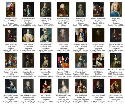 88 Painting Images by John Singleton Copley American, 1738-1815 - Tibetan Buddhist thangka, detailed view