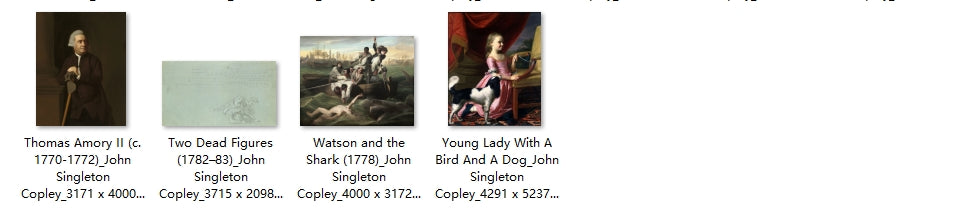 88 Painting Images by John Singleton Copley (American, 1738-1815)