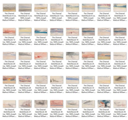206 Painting Images by Joseph Mallord William Turner English, 1775-1851 - Tibetan Buddhist thangka, view 4