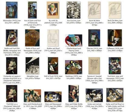 69 Painting Images by Juan Gris Spanish, 1887-1927 - Tibetan Buddhist thangka, front view