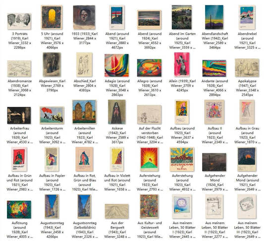820 Painting Images by Karl Wiener Austrian, 1901-1949 - Tibetan Buddhist thangka, front view
