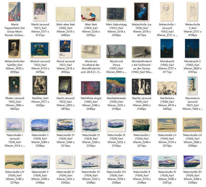 820 Painting Images by Karl Wiener Austrian, 1901-1949 - Tibetan Buddhist thangka, view 10