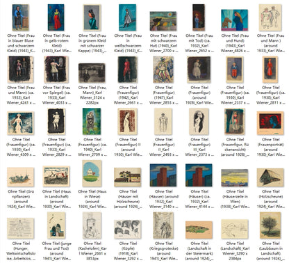 820 Painting Images by Karl Wiener (Austrian, 1901-1949)