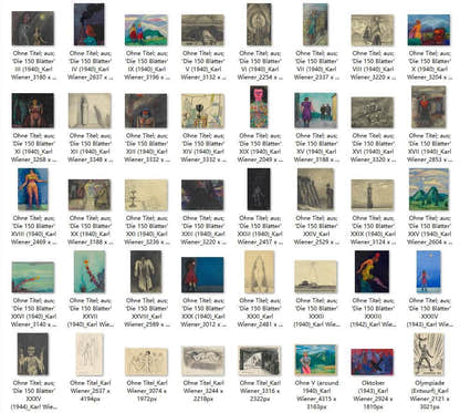 820 Painting Images by Karl Wiener Austrian, 1901-1949 - Tibetan Buddhist thangka, view 16
