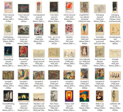820 Painting Images by Karl Wiener Austrian, 1901-1949 - Tibetan Buddhist thangka, view 19