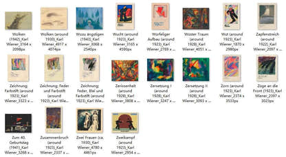 820 Painting Images by Karl Wiener Austrian, 1901-1949 - Tibetan Buddhist thangka, view 21
