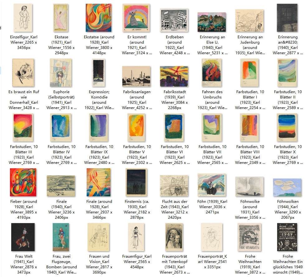 820 Painting Images by Karl Wiener Austrian, 1901-1949 - Tibetan Buddhist thangka, view 5