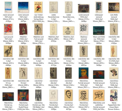 820 Painting Images by Karl Wiener Austrian, 1901-1949 - Tibetan Buddhist thangka, view 9