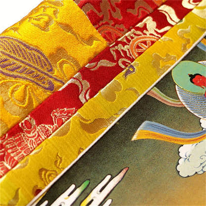 Rahula Thangka - Tibetan thangka painting, view 10
