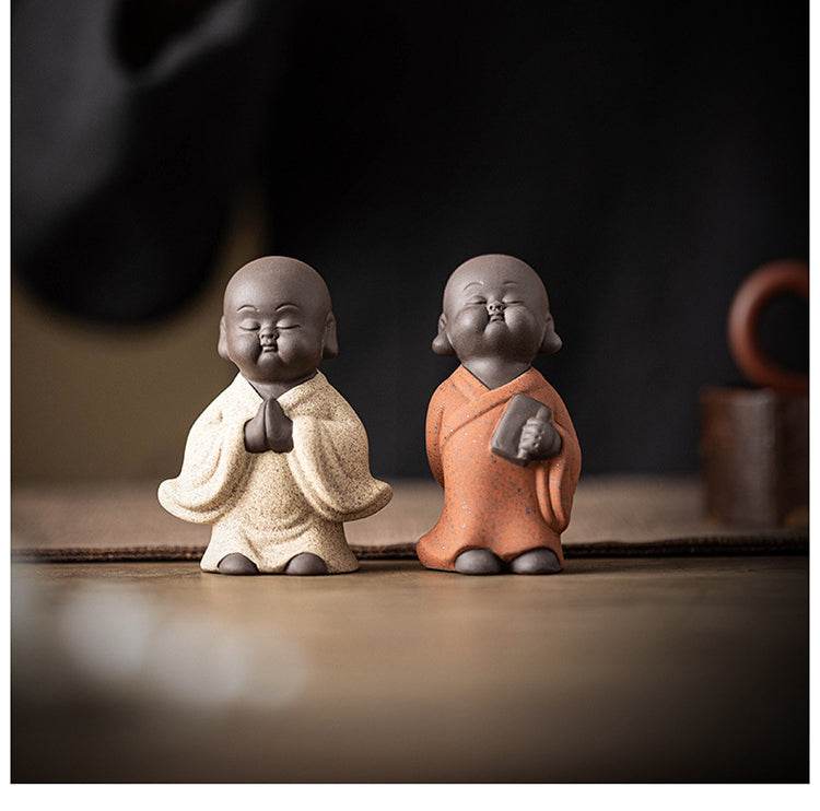 Purple Sand Meditation Buddha Statues - Tibetan Buddhist statue, view 10
