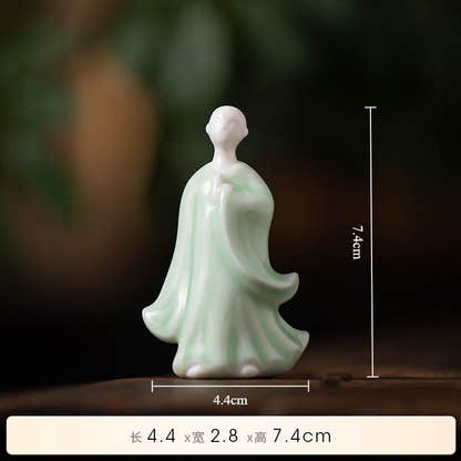 Ceramic Buddha Statues - Tibetan Buddhist statue, view 17