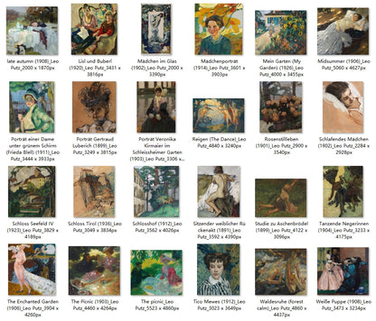 48 Painting Images by Leo Putz (German, 1869–1940)