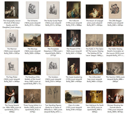 96 Painting Images by Louis Léopold Boilly (French, 1761-1845)