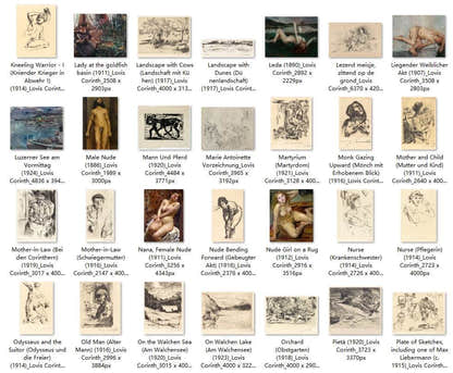 247 Painting Images by Lovis Corinth German, 1858-1925 - Tibetan Buddhist thangka, view 5