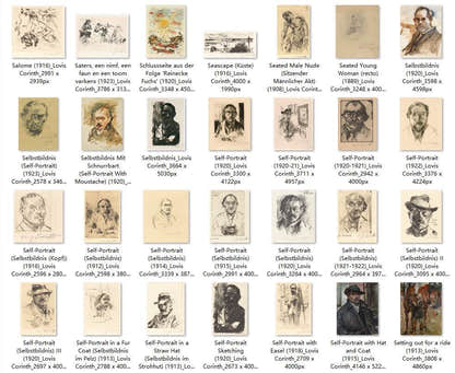 247 Painting Images by Lovis Corinth German, 1858-1925 - Tibetan Buddhist thangka, view 7