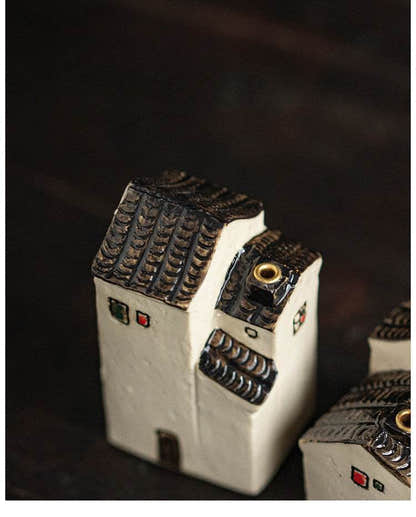 Classic House Incense Holder - Tibetan Buddhist statue, view 12