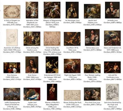 54 Painting Images by Luca Giordano (Italian, 1634-1705)