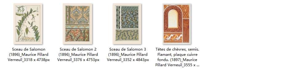 100 Painting Images by Maurice Pillard Verneuil French, 1869-1942 - Tibetan Buddhist thangka, view 5