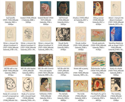 181 Painting Images by Mikuláš Galanda Slovak, 1895 – 1938 - Tibetan Buddhist thangka, view 5