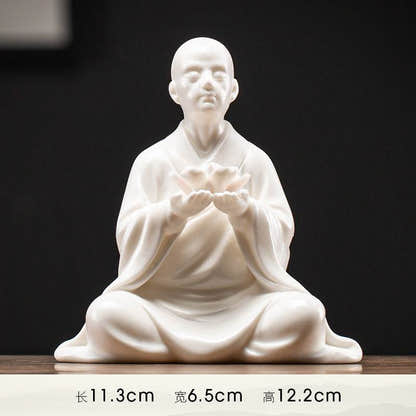Buddha Statue Incense Stick - Tibetan Buddhist statue, size reference