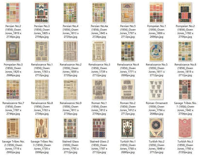 203 Painting Images by Owen Jones English, 1809 - 1874 - Tibetan Buddhist thangka, view 6