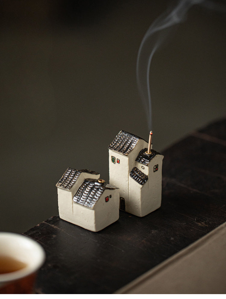 Classic House Incense Holder