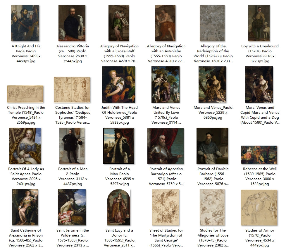 39 Painting Images by Paolo Veronese (Italian, 1528-1588)