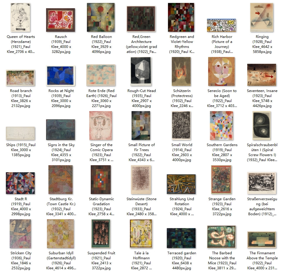 249 Painting Images by Paul Klee (German, 1879 - 1940)