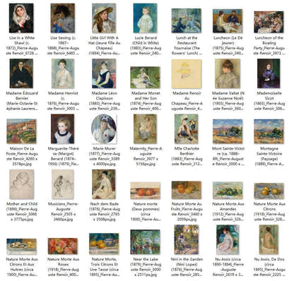 438 Painting Images by Pierre-Auguste Renoir French, 1841-1919 - Tibetan Buddhist thangka, view 7