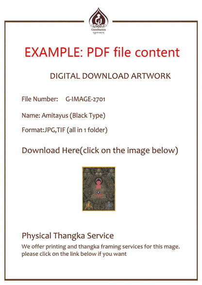 White Tara Image - Tibetan thangka painting, view 6