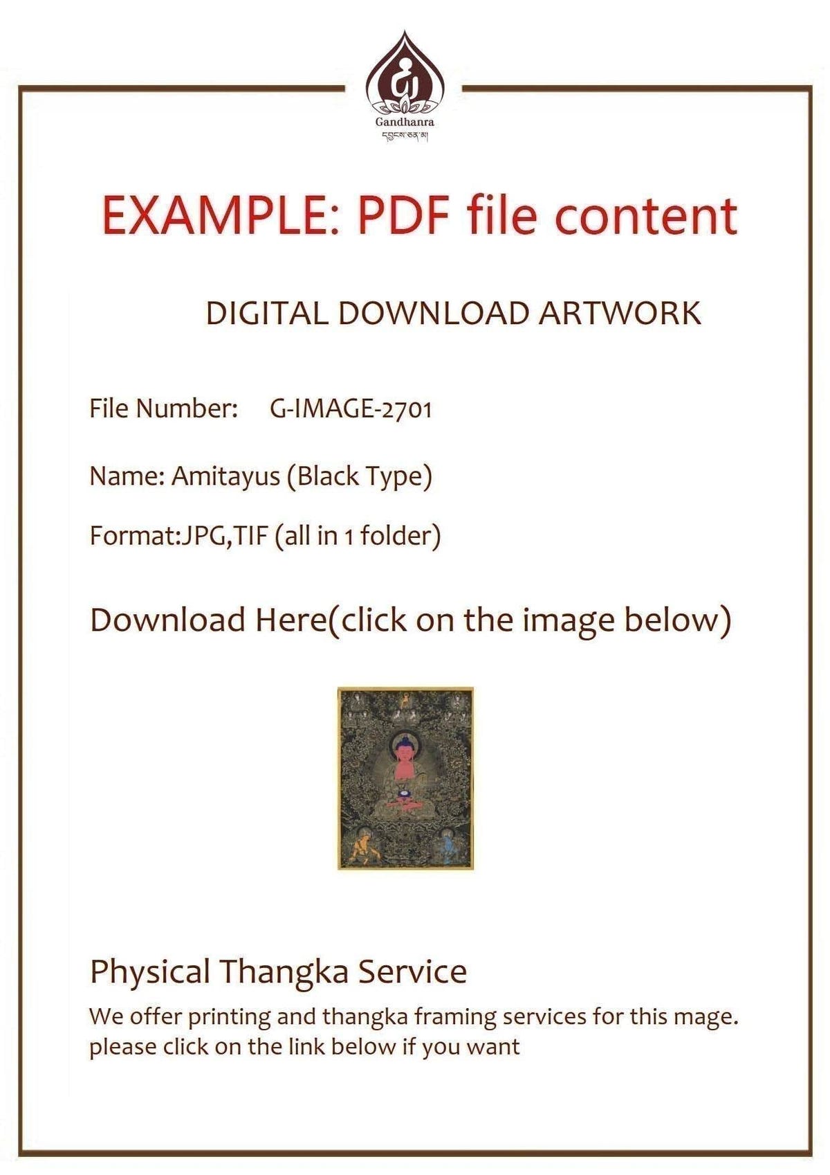 Je Tsongkhapa Refuge Tree Image - Tibetan thangka painting, view 6