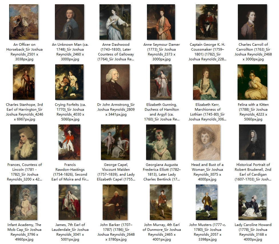 97 Painting Images by Sir Joshua Reynolds (English, 1723 - 1792)