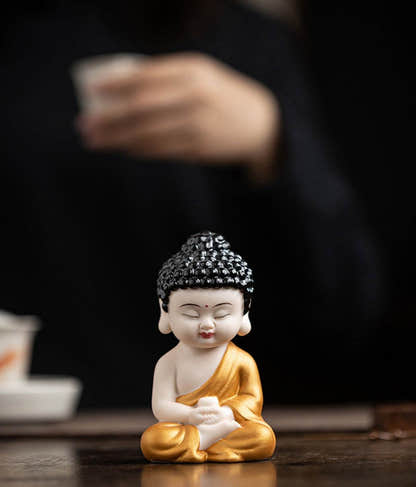 Shakyamuni,Avalokiteshvara,Ksitigarbha Buddha Statues - Tibetan Buddhist statue, view 11