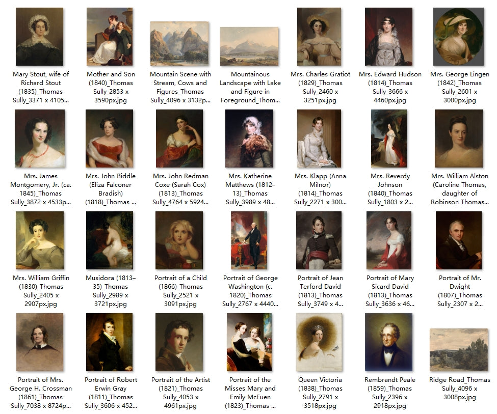 113 Painting Images by Thomas Sully (American, 1783-1872)