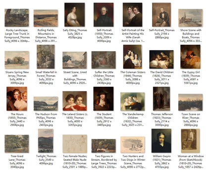 113 Painting Images by Thomas Sully (American, 1783-1872)