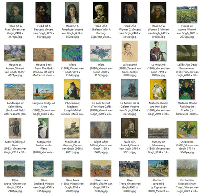 154 Painting Images by Vincent van Gogh (Dutch, 1853-1890)