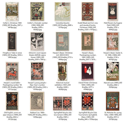 76 Painting Images by Will Bradley American, 1868 – 1962 - Tibetan Buddhist thangka, detailed view
