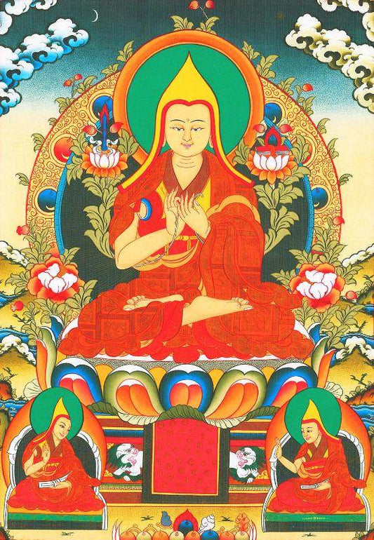 Tsongkhapa - Gandhanra-ART