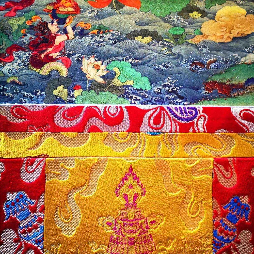 Palden Lhamo / Magzor Gyalmo / Shri Devi - Tibetan thangka painting, view 11