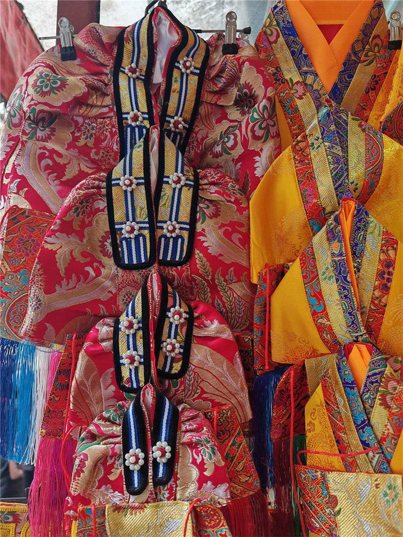 Buddha Statue Robe Clothes - Tibetan Buddhist statue, view 21