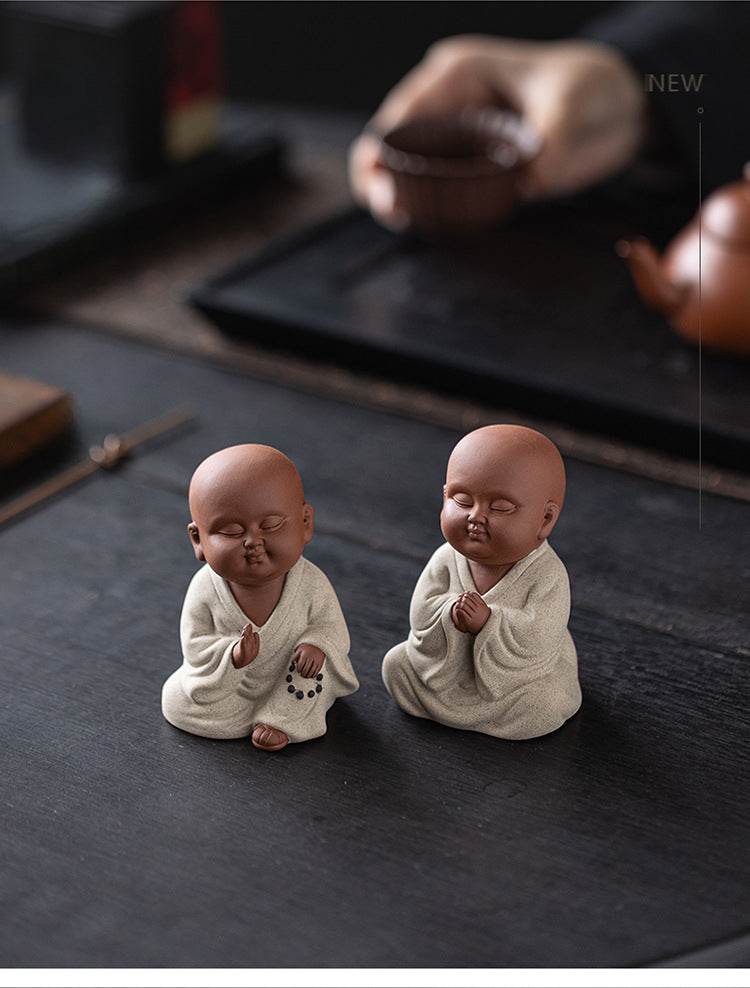 Purple Sand Meditation Buddha Statues - Tibetan Buddhist statue, view 22
