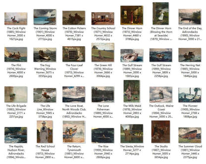 223 Painting Images by Winslow Homer American, 1836-1910 - Tibetan Buddhist thangka, view 6