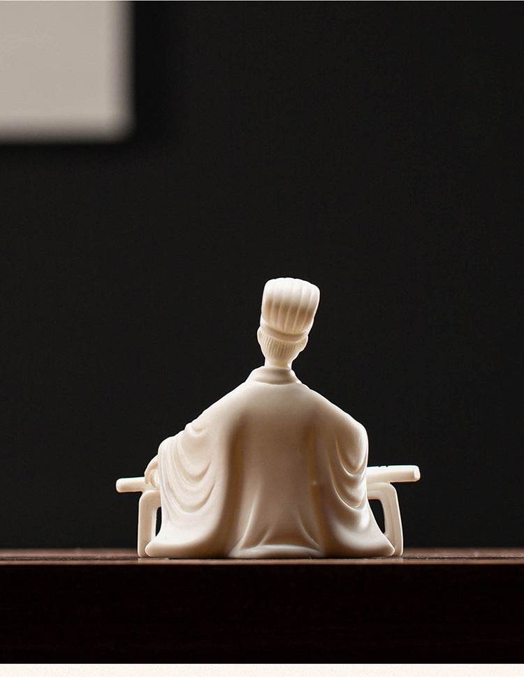 White Porcelain Buddha Statues - Tibetan Buddhist statue, view 18