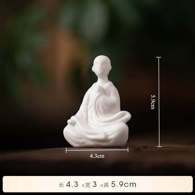 Ceramic Buddha Statues - Tibetan Buddhist statue, view 10