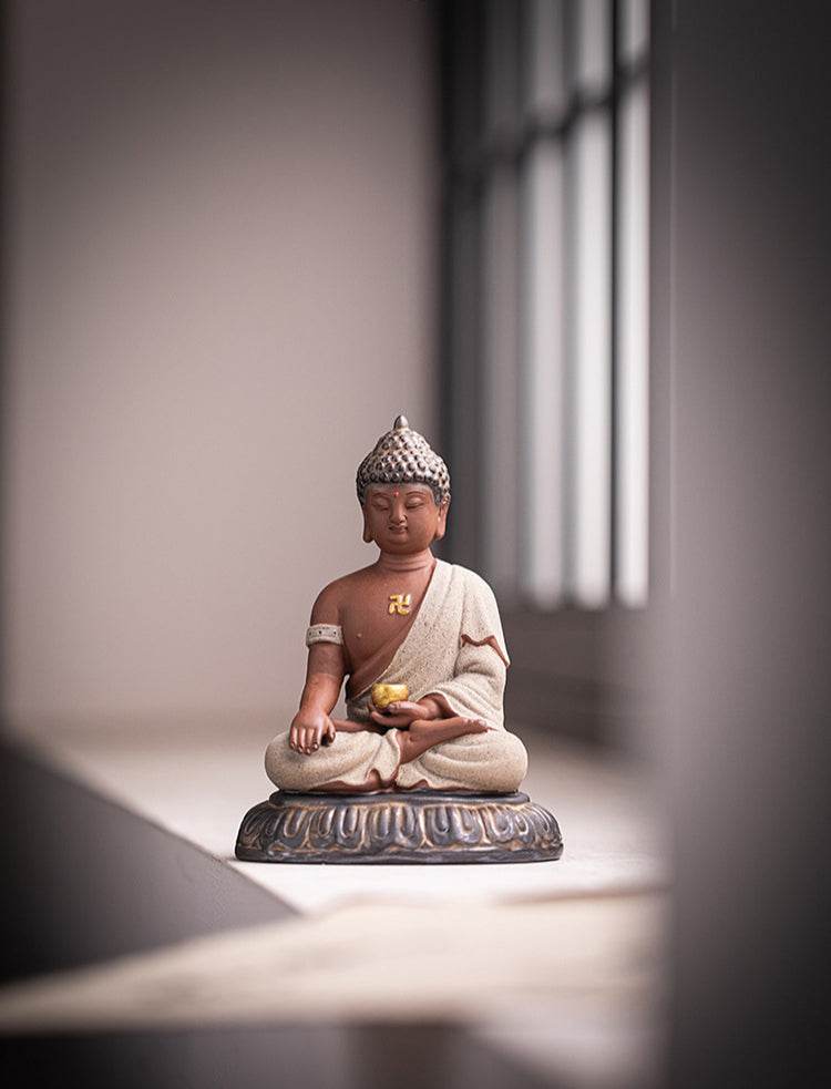 Shakyamuni Meditation Buddha Statue - Tibetan Buddhist statue, view 13