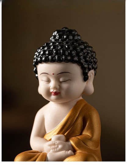 Shakyamuni,Avalokiteshvara,Ksitigarbha Buddha Statues - Tibetan Buddhist statue, view 9