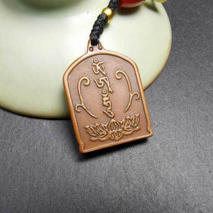 Statue Pendant,Vajrapani Amulet Badge - Tibetan Buddhist amulet, view 7