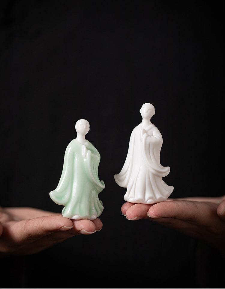 Ceramic Buddha Statues - Tibetan Buddhist statue, view 18